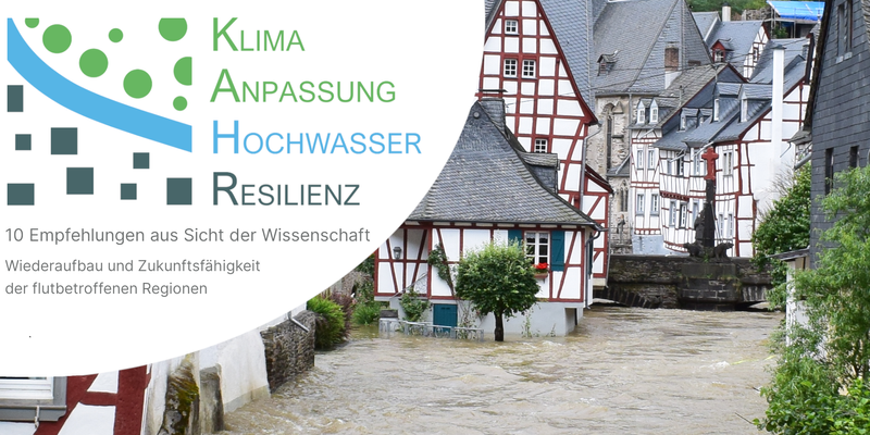 10 Scientific Recommendations on Reconstruction and Sustainability of Flood-Affected Regions