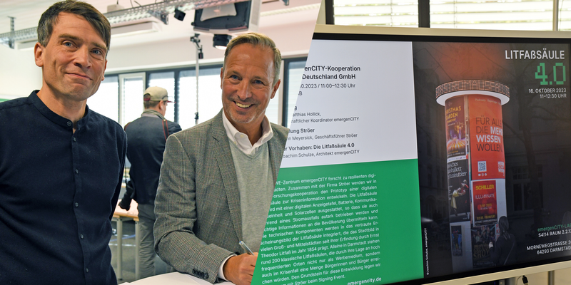 Media coverage of the cooperation agreement with Ströer for the advertising pillar 4.0