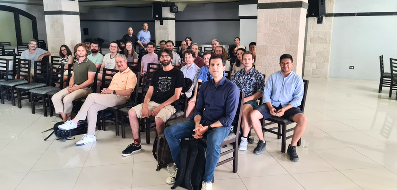 Participants of the 7th SLSIP Workshop in Krujë; front right: Reinhard Heckel (TU Munich).