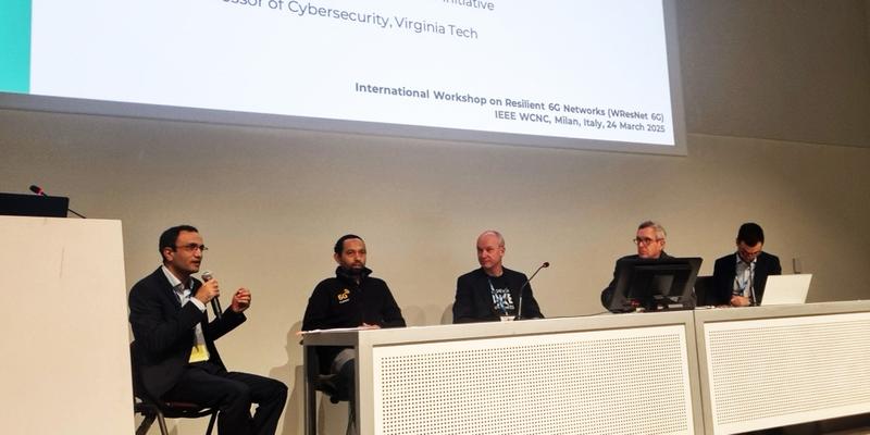 Internationaler Workshop internationalen Workshops zu resilienten 6G-Netzwerken auf der IEEE Wireless Communications and Networking Conference (WCNC) 2025 am 24. März in Mailand